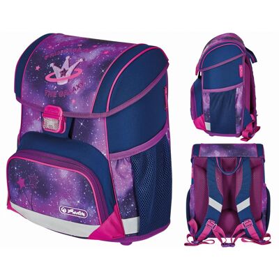 Tornister Szkolny Dla Dziewczynki, Gwiazdki, Fioletowy, Herlitz Loop – Galaxy Princess Tornister Szkolny Dla Dziewczynki, Gwiazdki, Fioletowy, Herlitz Loop – Galaxy Princess