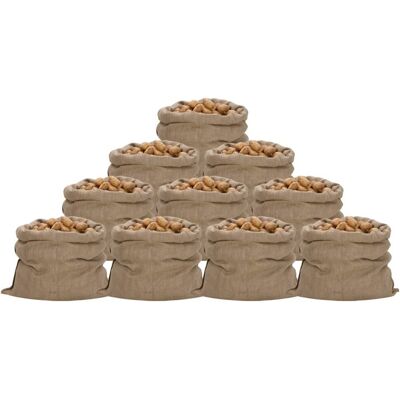 Vidaxl Worki Jutowe, 10 Szt., 100x110 Cm, 100% Juta, 340 G/m² Vidaxl Worki Jutowe, 10 Szt., 100x110 Cm, 100% Juta, 340 G/m²