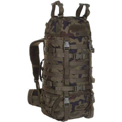Wisport, Plecak turystyczny, Raccoon Camo, brązowy, 45L Wisport, Plecak turystyczny, Raccoon Camo, brązowy, 45L