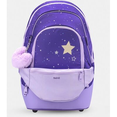 BELMIL Zestaw Premium Backpack & Fanny Pack Dahlia – Plecak Szkolny, 2-Częściowy BELMIL Zestaw Premium Backpack & Fanny Pack Dahlia – Plecak Szkolny, 2-Częściowy