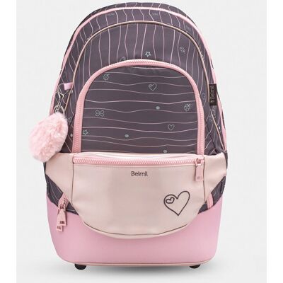 BELMIL Zestaw Premium Backpack & Fanny Pack Mint – Plecak Szkolny, 2-Częściowy BELMIL Zestaw Premium Backpack & Fanny Pack Mint – Plecak Szkolny, 2-Częściowy