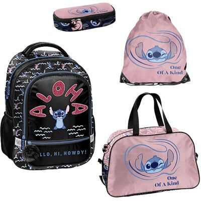 Zestaw szkolny 4-elementowy plecak Stitch One of a kind Paso dla dziewczynki Zestaw szkolny 4-elementowy plecak Stitch One of a kind Paso dla dziewczynki