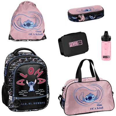 Zestaw szkolny 6-elementowy plecak Stitch One of a kind Paso dla dziewczynki Zestaw szkolny 6-elementowy plecak Stitch One of a kind Paso dla dziewczynki