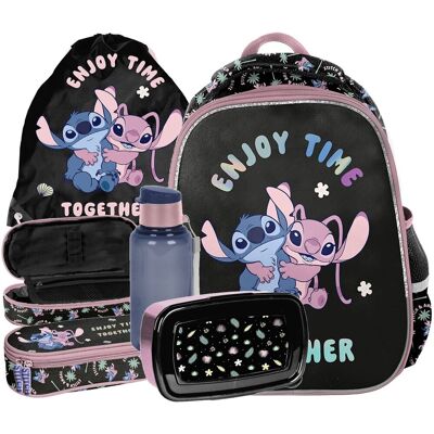 Paso ZESTAW Szkolny Plecak Tornister Premium Disney Lilo i Stitch i Angel Paso ZESTAW Szkolny Plecak Tornister Premium Disney Lilo i Stitch i Angel