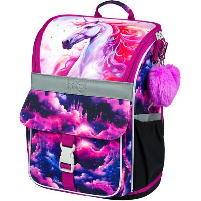 BAAGL Plecak szkolny jednorożec - school bag BAAGL Plecak szkolny jednorożec - school bag