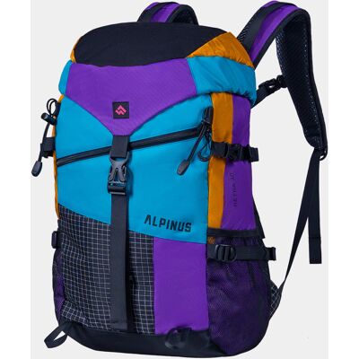 Plecak Alpinus Retba 30 Multikolor Plecak Retro, Kolorowy, Trekkingowy Plecak Alpinus Retba 30 Multikolor Plecak Retro, Kolorowy, Trekkingowy