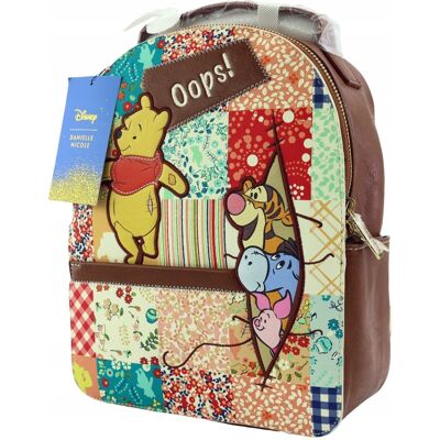 Plecak Damski Młodzieżowy Mini Disney Danielle Nicole Kubuś Puchatek Haft Plecak Damski Młodzieżowy Mini Disney Danielle Nicole Kubuś Puchatek Haft