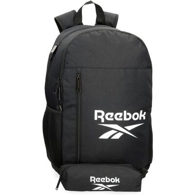 Plecak Sportowy Reebok Ashland Czarny, 2 Komory, 4 Kieszenie Plecak Sportowy Reebok Ashland Czarny, 2 Komory, 4 Kieszenie