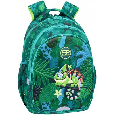 Patio Plecak Szkolny Dla Chłopca Coolpack Jerry Tropic, Zielony, Klasa 1-3 Patio Plecak Szkolny Dla Chłopca Coolpack Jerry Tropic, Zielony, Klasa 1-3