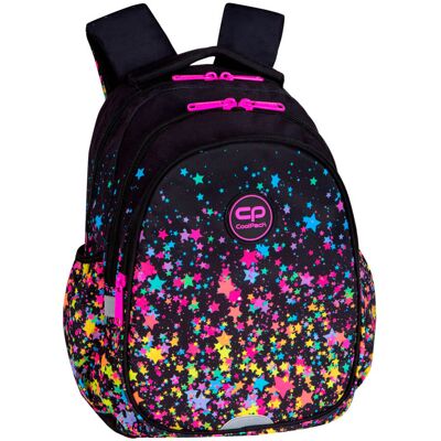 Patio Plecak Szkolny Dla Dziewczynki Coolpack Jerry Galaxy, Czarny, Klasa 1-3 Patio Plecak Szkolny Dla Dziewczynki Coolpack Jerry Galaxy, Czarny, Klasa 1-3