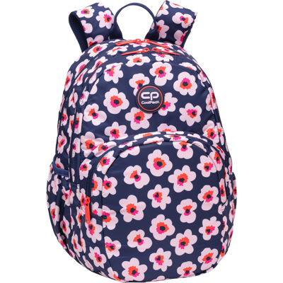 Patio Plecak Szkolny Dla Dziewczynki Coolpack Rider Flores Nina, Granatowy Patio Plecak Szkolny Dla Dziewczynki Coolpack Rider Flores Nina, Granatowy