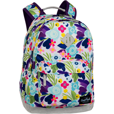Patio Plecak Szkolny Dla Dziewczynki Coolpack Scout Flower Me, Szary Patio Plecak Szkolny Dla Dziewczynki Coolpack Scout Flower Me, Szary