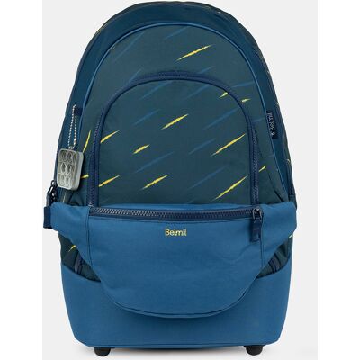 BELMIL Plecak Szkolny Premium Backpack & Fanny Pack Orion Blue, 2-Częściowy BELMIL Plecak Szkolny Premium Backpack & Fanny Pack Orion Blue, 2-Częściowy