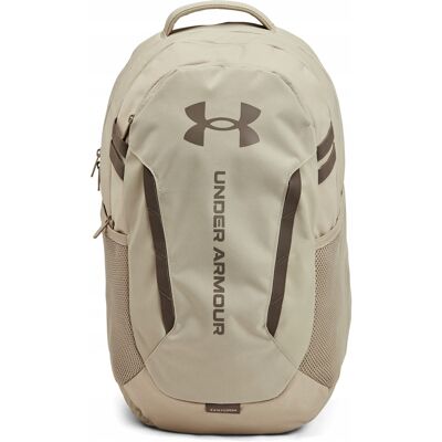 Plecak Treningowy Uniseks Under Armour Ua Hustle 6.0 Backpack - Beżowy Plecak Treningowy Uniseks Under Armour Ua Hustle 6.0 Backpack - Beżowy