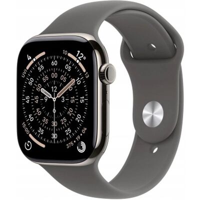 Apple Watch Series 11 GPS + Cellular 42 mm Space Grey Aluminium z czarnym paskiem sportowym S/M Apple Watch Series 11 GPS + Cellular 42 mm Space Grey Aluminium z czarnym paskiem sportowym S/M