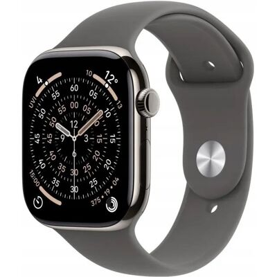 Apple Watch Series 11 GPS + Cellular 46mm Natural Titanium Stone Grey S/M Apple Watch Series 11 GPS + Cellular 46mm Natural Titanium Stone Grey S/M