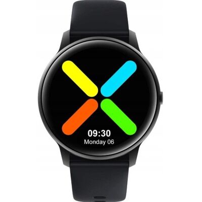 Inny producent Asiameng smartwatch męski zegarek wodoodporny IP68 z pulsometrem czarny Inny producent Asiameng smartwatch męski zegarek wodoodporny IP68 z pulsometrem czarny