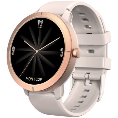 Blavec Smartwatch Damski Zegarek Wodoodporny HD AMOLED GPS Rozmowy Voice Call W-20 Solea różowe złoto + 2 dodatkowe paski Blavec Smartwatch Damski Zegarek Wodoodporny HD AMOLED GPS Rozmowy Voice Call W-20 Solea różowe złoto + 2 dodatkowe paski