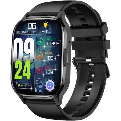 Inny producent Blavec Smartwatch W18 Hellia AMOLED (SWW18-B) czarny Inny producent Blavec Smartwatch W18 Hellia AMOLED (SWW18-B) czarny