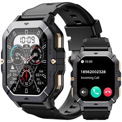 CUBOT C28 Zegarek sportowy Pomiar zdrowia 100 trybów sportowych 410mAh Kompatybilny Android iOS Czarny CUBOT C28 Zegarek sportowy Pomiar zdrowia 100 trybów sportowych 410mAh Kompatybilny Android iOS Czarny