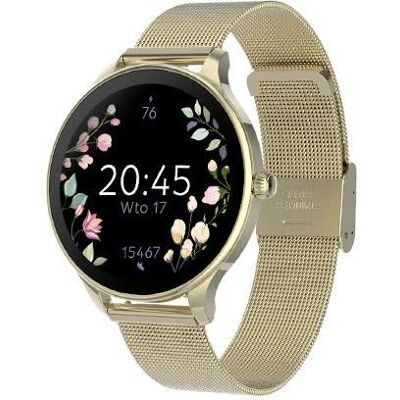 Forever Smartwatch Velora SB-306 Złoty Forever Smartwatch Velora SB-306 Złoty