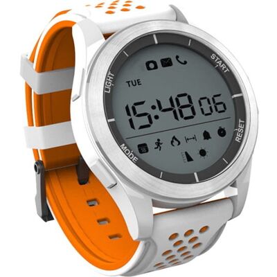 Garett, Smartwatch, Zegarek sportowy, Sport 4, biało-pomarańczowy Garett, Smartwatch, Zegarek sportowy, Sport 4, biało-pomarańczowy