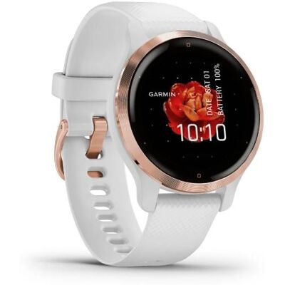 Garmin Smartwatch Venu 2S 010-02429-13 Różowe Złoto Biały Pasek Garmin Smartwatch Venu 2S 010-02429-13 Różowe Złoto Biały Pasek
