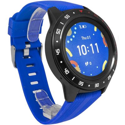 Hagen Smartwatch Ha02-Czarno-Niebieski Hagen Smartwatch Ha02-Czarno-Niebieski