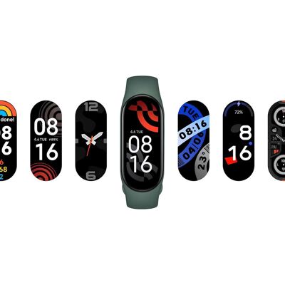 Inteligentna opaska M7 Smart Band 7 Czarna nowoczesna opaska fitness z monitorem tętna i kroków Inteligentna opaska M7 Smart Band 7 Czarna nowoczesna opaska fitness z monitorem tętna i kroków