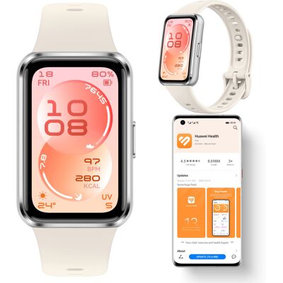 Inteligentna opaska sportowa HUAWEI Band 11 biały Smartwatch AMOLED Inteligentna opaska sportowa HUAWEI Band 11 biały Smartwatch AMOLED