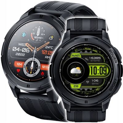 JG Smart DefenderX25 Smartwatch Męski Wodoodporny Czarny v2 JG Smart DefenderX25 Smartwatch Męski Wodoodporny Czarny v2