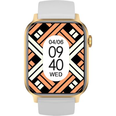 Garett Kiano, smartwatch Watch Go Champagne Beige, AMOLED, 230mAh Garett Kiano, smartwatch Watch Go Champagne Beige, AMOLED, 230mAh
