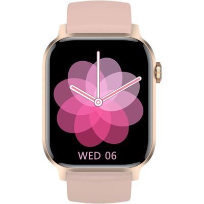 Garett Kiano, smartwatch Watch Go Pink Gold, AMOLED, 230mAh Garett Kiano, smartwatch Watch Go Pink Gold, AMOLED, 230mAh