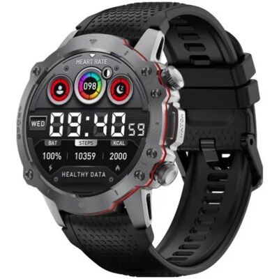 Kiano, smartwatch Watch Sport, AMOLED 1,52', aGPS, 300 mAh, czarny Kiano, smartwatch Watch Sport, AMOLED 1,52', aGPS, 300 mAh, czarny