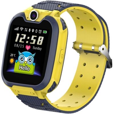 Nikcorp Wodoodporny Smartwatch Dziecięcy Wielofunkcyjny Żółty Nikcorp Wodoodporny Smartwatch Dziecięcy Wielofunkcyjny Żółty