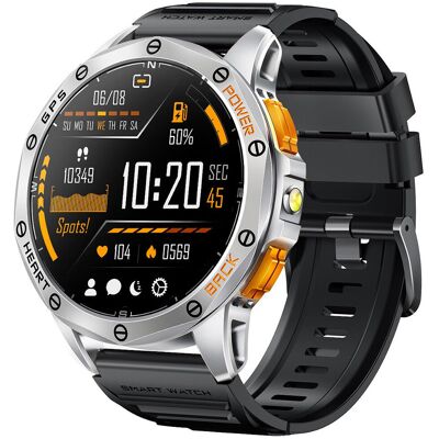 Nowy Smartwatch GlacierX Deca Silver GX-DS67 Nowy Smartwatch GlacierX Deca Silver GX-DS67