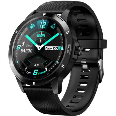 Nowy Smartwatch GlacierX Therma Black GX-TC15 Nowy Smartwatch GlacierX Therma Black GX-TC15