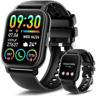 Inny producent Poounur Y6 Smartwatch Czarny 112 Trybów Sportowych Bluetooth IP68 Inny producent Poounur Y6 Smartwatch Czarny 112 Trybów Sportowych Bluetooth IP68