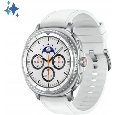 Samsung Galaxy Watch 8 Classic 46mm Biały (L500) Samsung Galaxy Watch 8 Classic 46mm Biały (L500)