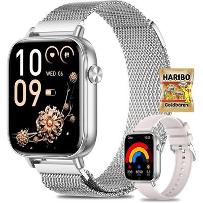 Inny producent Smartwatch 1,83' ekran dotykowy HD z funkcją telefonu Dwa paski Wodoodporny Inny producent Smartwatch 1,83' ekran dotykowy HD z funkcją telefonu Dwa paski Wodoodporny