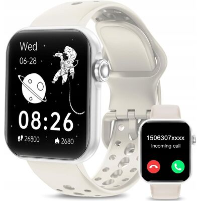 Inny producent Smartwatch 1.83' z rozmowami BT, 120 sportów, puls, IP67 Inny producent Smartwatch 1.83' z rozmowami BT, 120 sportów, puls, IP67