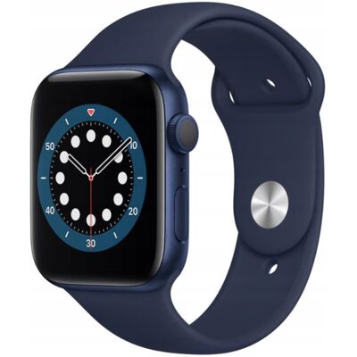 SMARTWATCH APPLE WATCH 6 44mm GPS NIEBIESKI ALUMINIUM CASE SMARTWATCH APPLE WATCH 6 44mm GPS NIEBIESKI ALUMINIUM CASE