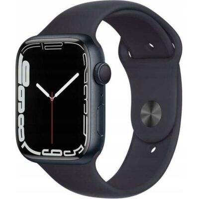SMARTWATCH APPLE WATCH 7 45mm GPS CZARNY ALUMINIUM CASE SMARTWATCH APPLE WATCH 7 45mm GPS CZARNY ALUMINIUM CASE