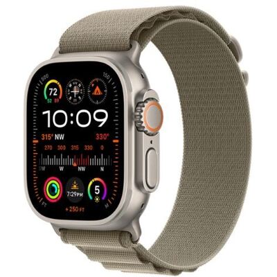 Smartwatch APPLE Watch Ultra 2 GPS + Cellular 49mm koperta tytanowa + opaska Alpine rozmiar M (moro) Smartwatch APPLE Watch Ultra 2 GPS + Cellular 49mm koperta tytanowa + opaska Alpine rozmiar M (moro)