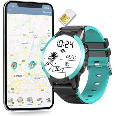 Smartwatch CALMEAN Hoop 4G zielony + Karta SIM Smartwatch CALMEAN Hoop 4G zielony + Karta SIM