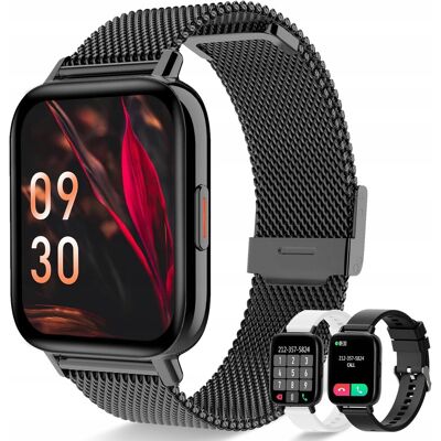 Inny producent Smartwatch damski 3 paski inteligentny zegarek fitness monitor snu tętna Inny producent Smartwatch damski 3 paski inteligentny zegarek fitness monitor snu tętna