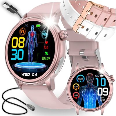Inny producent SMARTWATCH DAMSKI KARDIOWATCH POMIAR CUKRU ROZMOWY CIŚNIENIE EKG MENU PL Inny producent SMARTWATCH DAMSKI KARDIOWATCH POMIAR CUKRU ROZMOWY CIŚNIENIE EKG MENU PL