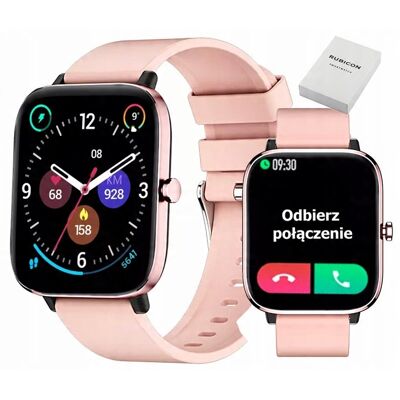Rubicon SMARTWATCH DAMSKI ROZMOWY CIŚNIENIE SMS BOX GRAWER Rubicon SMARTWATCH DAMSKI ROZMOWY CIŚNIENIE SMS BOX GRAWER