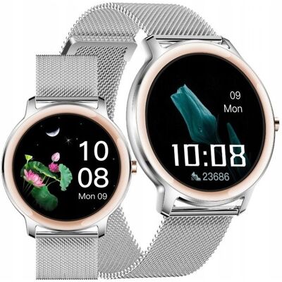 SMARTWATCH DAMSKI RUBICON KROKI CIŚNIENIE + GRAWER SMARTWATCH DAMSKI RUBICON KROKI CIŚNIENIE + GRAWER