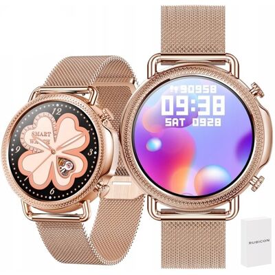 Smartwatch Damski Rubicon Termometr Puls + Grawer Smartwatch Damski Rubicon Termometr Puls + Grawer
